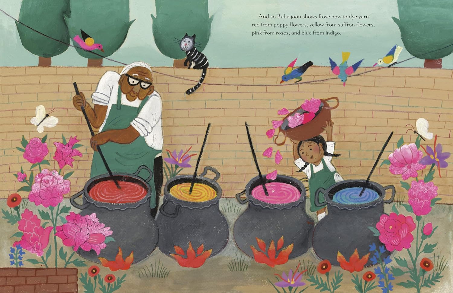 Rose Weaves a Garden